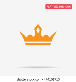 Crown icon. Vector concept illustration for design.