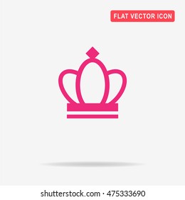 Crown icon. Vector concept illustration for design.