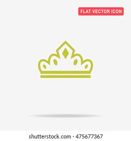 Crown icon. Vector concept illustration for design.