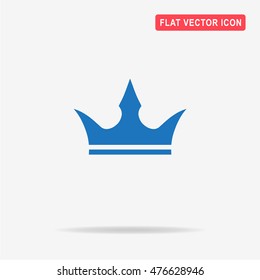 Crown icon. Vector concept illustration for design.