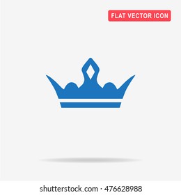 Crown icon. Vector concept illustration for design.