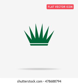 Crown icon. Vector concept illustration for design.