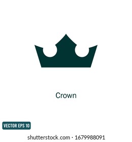 Crown Icon Vector Design Element Logo Template