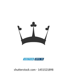 Crown Icon Vector Design Illustration 