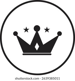 crown icon vector design illustration