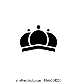 crown icon vector design template