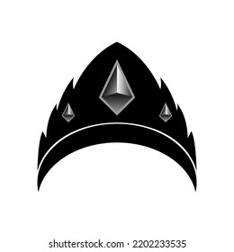 Crown icon vector design template