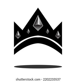 Crown icon vector design template