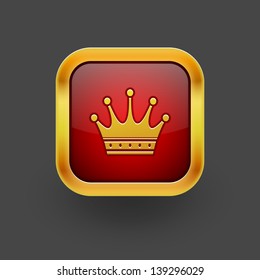 Krone Symbol. Vektor eps10