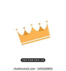 Crown icon. Vector eps 10