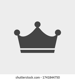 Crown icon vector eps 10
