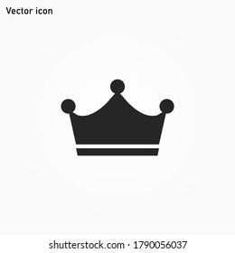 Icono de la corona eps 10
