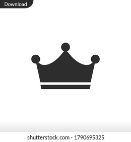 Crown icon vector eps 10