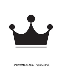 crown icon vector flat sign app ui art logo web jpg eps
