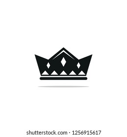Crown icon. Vector illustration.