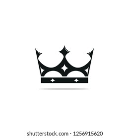 Crown icon. Vector illustration.