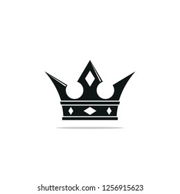 Crown icon. Vector illustration.