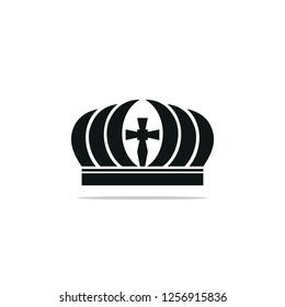 Crown icon. Vector illustration.