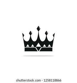 Crown icon. Vector illustration.