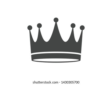 Crown icon. Vector crown illustration. 