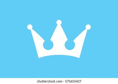 Crown icon vector illustration.