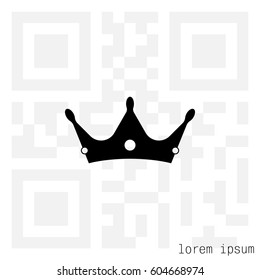 Crown Icon. vector illustration