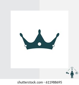 Crown Icon. vector illustration