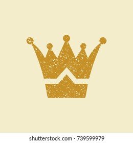 Crown icon. Vector Illustration