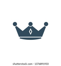 Crown icon. Vector illustration. Acheivement, awards, winner icon