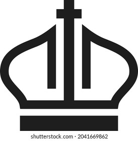 Crown icon vector illustration design
