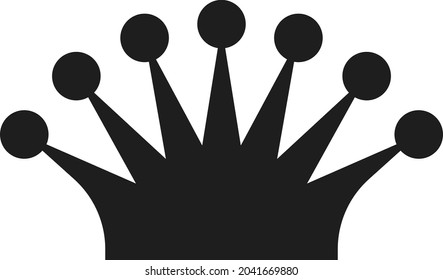 Crown icon vector illustration design