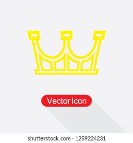 Crown Icon Vector Illustration Eps10