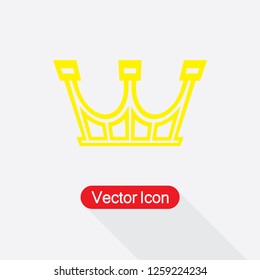 Crown Icon Vector Illustration Eps10