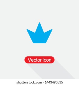 Crown Icon Vector Illustration Eps10