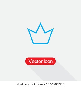 Crown Icon Vector Illustration Eps10