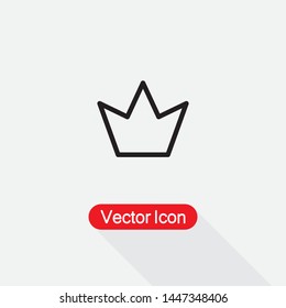 Crown Icon Vector Illustration Eps10