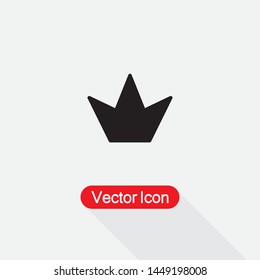 Crown Icon Vector Illustration Eps10