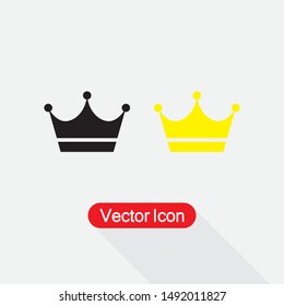 Crown Icon Vector Illustration Eps10