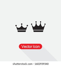 Crown Icon Vector Illustration Eps10