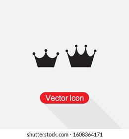 Crown Icon Vector Illustration Eps10