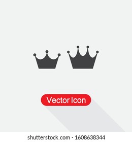 Crown Icon Vector Illustration Eps10