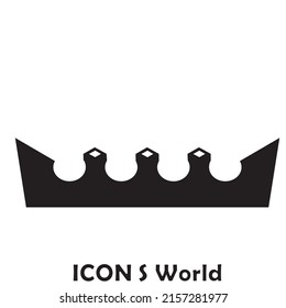Crown icon. Vector illustration eps10.