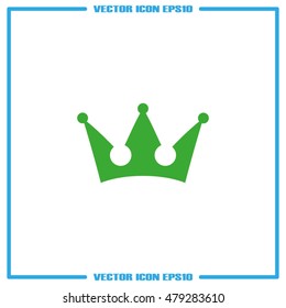 Crown icon vector illustration eps10