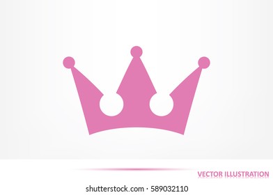 Crown icon vector illustration eps10.