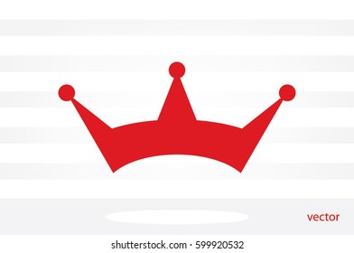 Crown icon vector illustration eps10