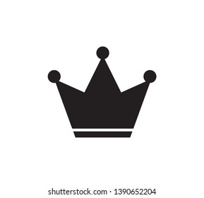 Crown icon vector illustration isolated