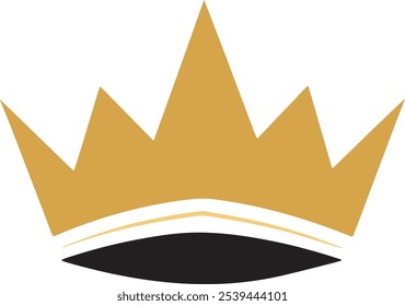 crown icon. vector illustration on white