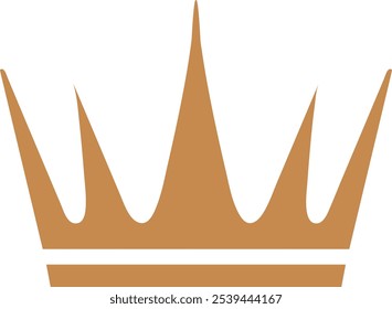 crown icon. vector illustration on white