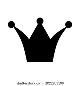 Crown icon. Vector Illustration. Princess crown or unicorn pony.