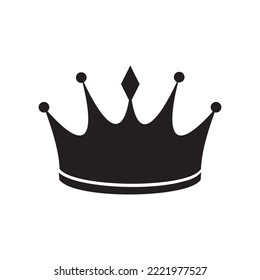 Crown icon vector illustration sign